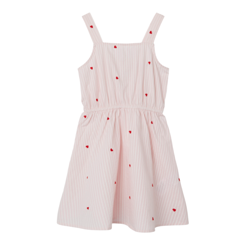 name it faheart strap dress parfait pink