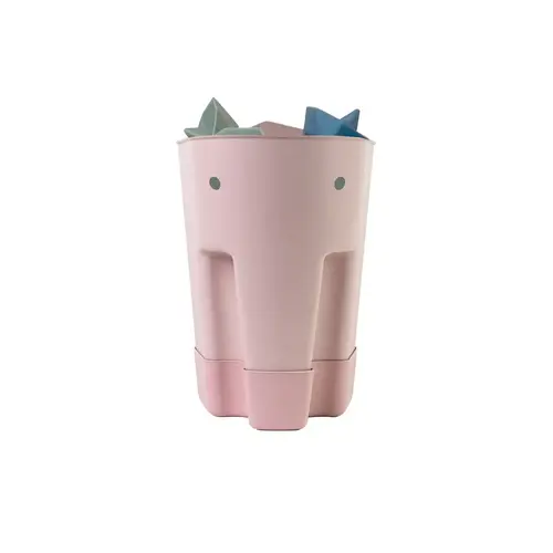 shnuggle Ellie Bath Toy Caddy - Blush Pink