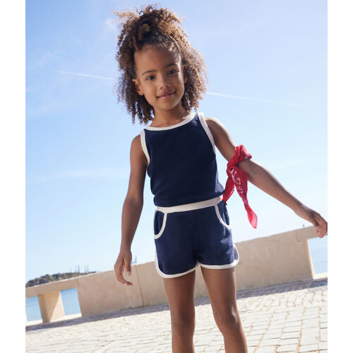 petit bateau tanktop in badstof voor meisjes smoking