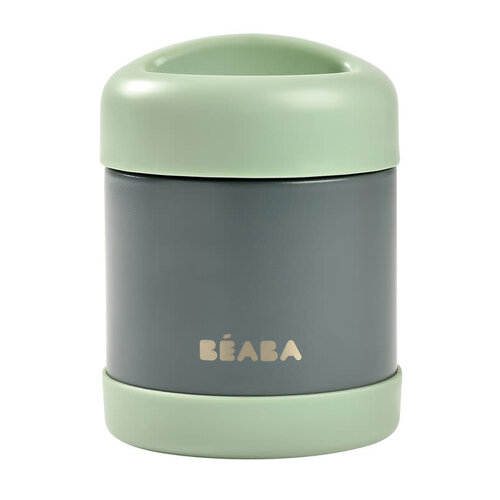 beaba THERMO-PORTIE 300 ML MINERAL GREY/GREEN