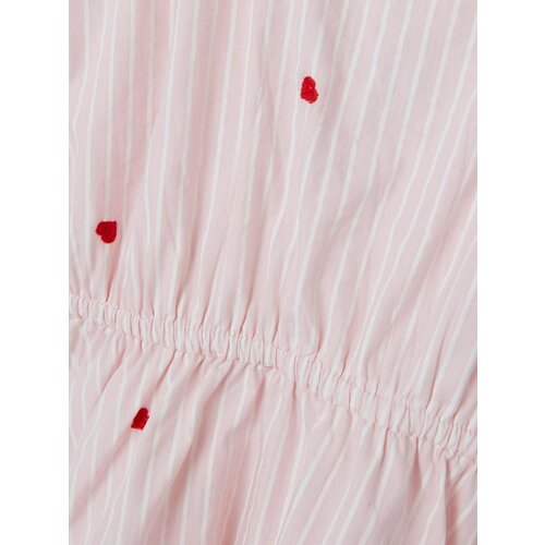 name it faheart strap dress parfait pink