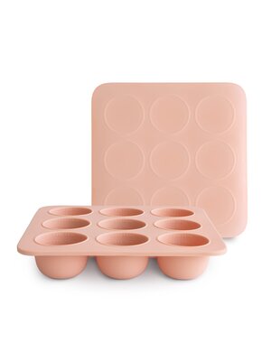 mushie Baby food freezer tray - Blush