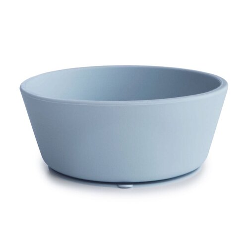mushie Silicone Suction Bowl - blue