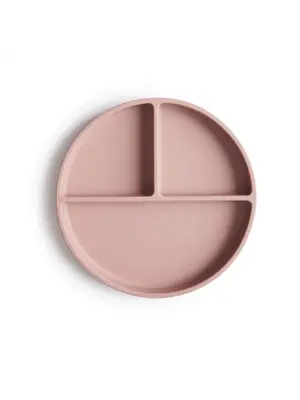 mushie Silicone suction Plate - Blush