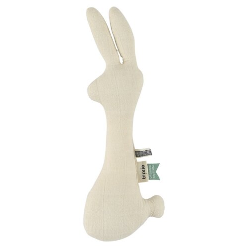 trixie baby Rattle | Rabbit - Bliss beige