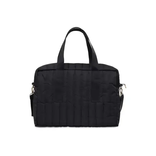 jollein Luiertas Puffed bag Moos- Black