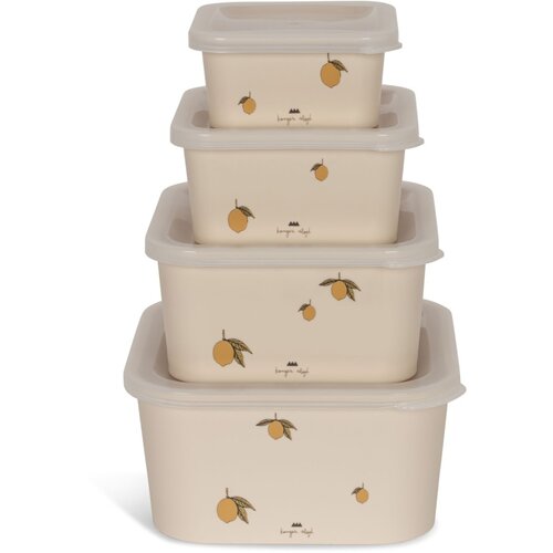 konges slojd Food container set lemon