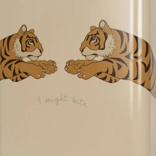 konges slojd travel suitcase tiger