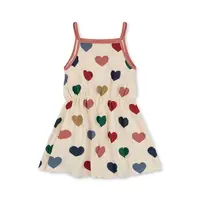 classic strap dress gots bon coeur colore