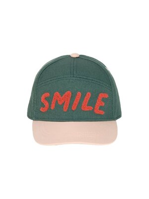 lassig base cap Kids base cap little gang smile ocean green/light rose