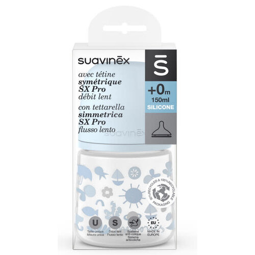 suavinex Zuigfles SX Pro Memories Blue 150 ml