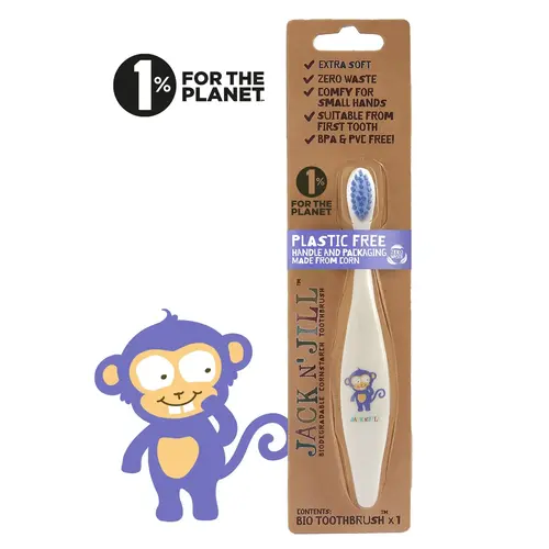 jack'n jill Toothbrush monkey