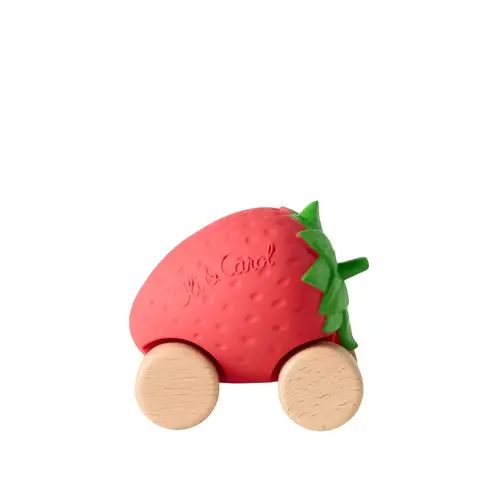 oli & carol Sweetie the Strawberry Baby Car Toy