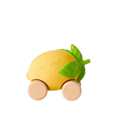 oli & carol Lou The Lemon Baby Car Toy