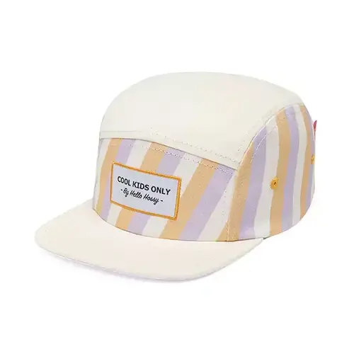 hello hossy Cream white cap