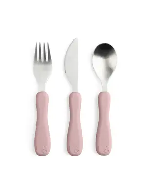 sebra interior Silicone Cutlery Fanto, vintage rose