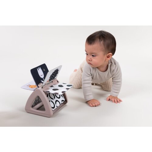 taf toys Black & White Spinning Book