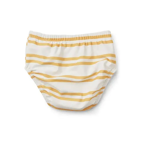 liewood ANTHONY BABY SWIM PANTS STRIPE: CREME DE LA CREME/JOJOBA