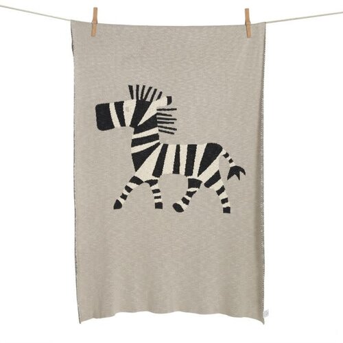 quax Tricot dekentje bed zebra 160x100cm