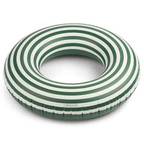 liewood Donna swim ring - Stripe: Garden green/creme de la creme