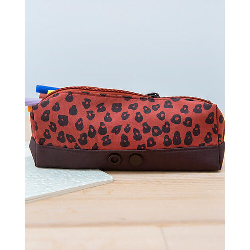 trixie baby School pencil case - Leopard