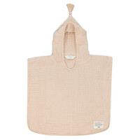 Badponcho - toasted almond 12-36m