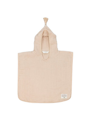 Baby Bello Badponcho - toasted almond 12-36m