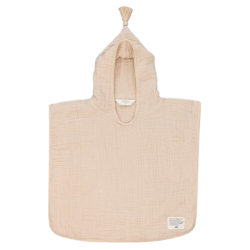 Baby Bello Badponcho - toasted almond 12-36m