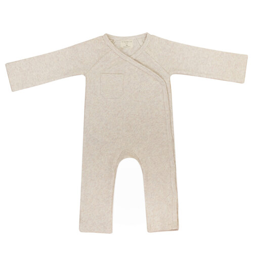 Baby Bello Onesie Rib Rêveur - Beige Melange