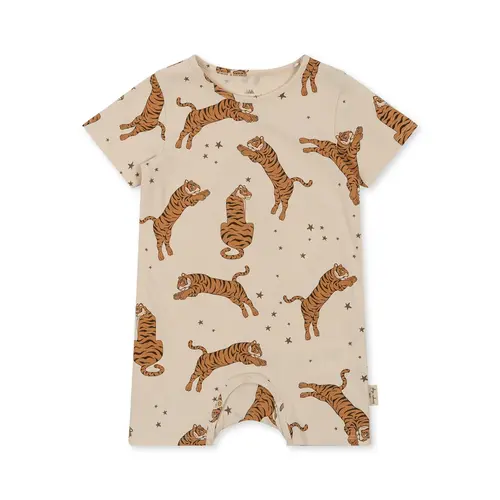 konges slojd Basic romper gots tiger sand