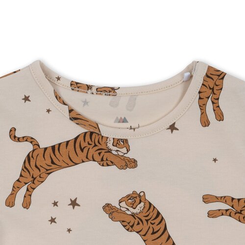 konges slojd Basic romper gots tiger sand