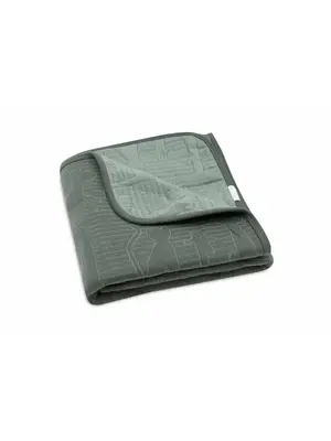 jollein Deken Wieg 75x100cm Jungle Jambo - Ash Green/Laurel