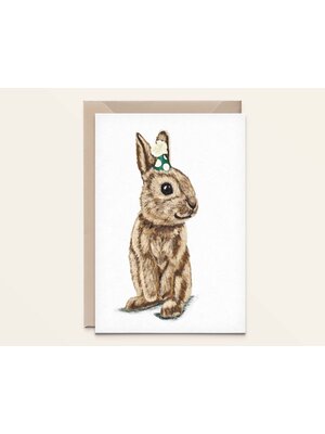 kathings Rabbit with green hat