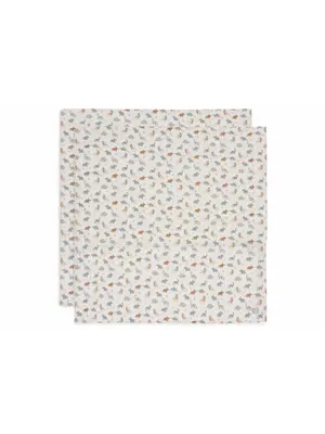 jollein Hydrofiele Doek Large 115x115cm - Roarsome - 2 Stuks