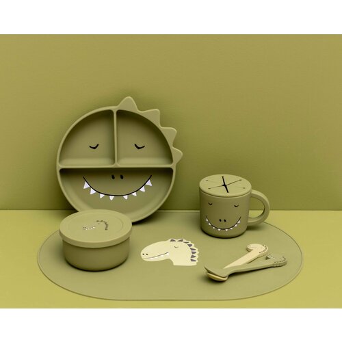 trixie baby Siliconen placemat - Mr. Dino