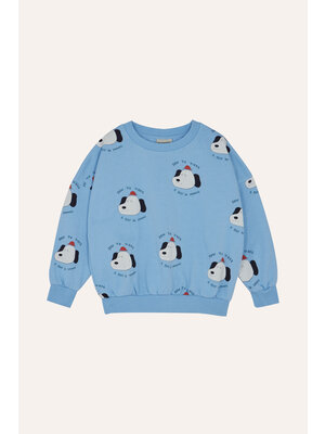 the campamento Dogs Allover Oversized Kids Sweatshirt