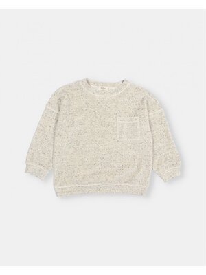 buho TERRY BOTONATO SWEATSHIRT GREY MELANGE