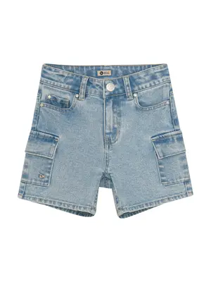 daily7 Cargo Denim Shorts Medium Denim