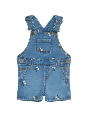 the new TNSTOvia Short Denim Dungarees - Light Blue Denim