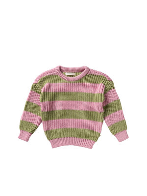 your wishes Stripe Knit | Chunky Sweater multicolor
