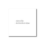 Square | Chocola en wijn | 9,5 CM Square | Chocola en wijn | 9,5 CM