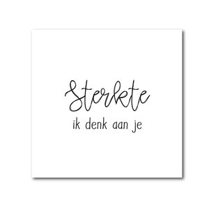 Dubbele kaart | Sterkte ik denk aan je Dubbele Kaart | Sterkte Ik Denk Aan Je