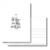 Ansichtkaart | Ik ben zo blij met jou Ansichtkaart | Ik ben zo blij met jou