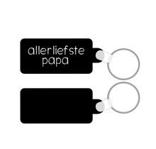 Sleutelhanger | Papa | Zwart