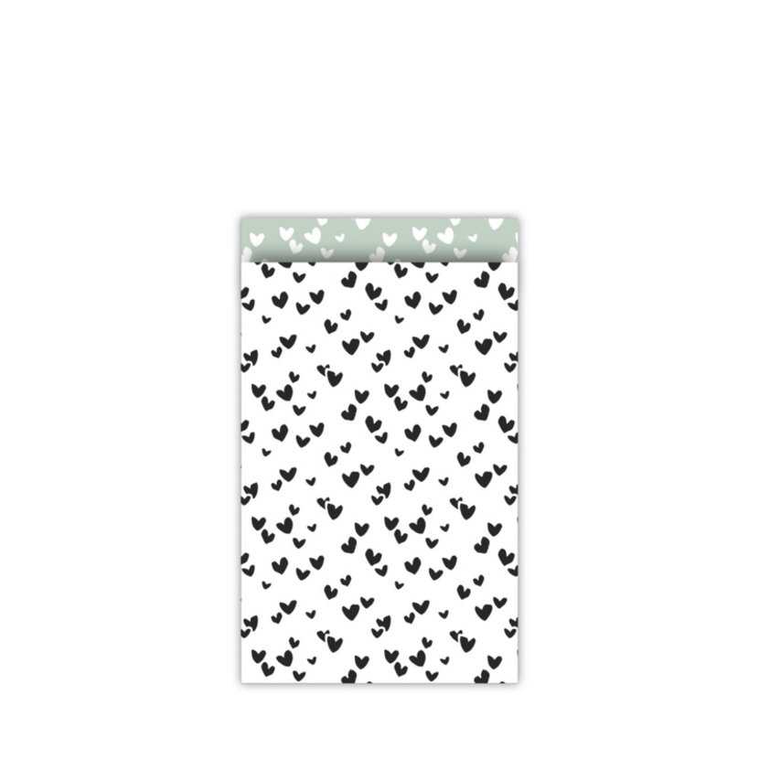 Kadozakjes | Hearts Mint | 5 stuks