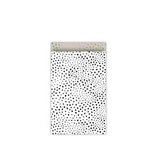 Kadozakjes | Black gold dots | 5 stuks