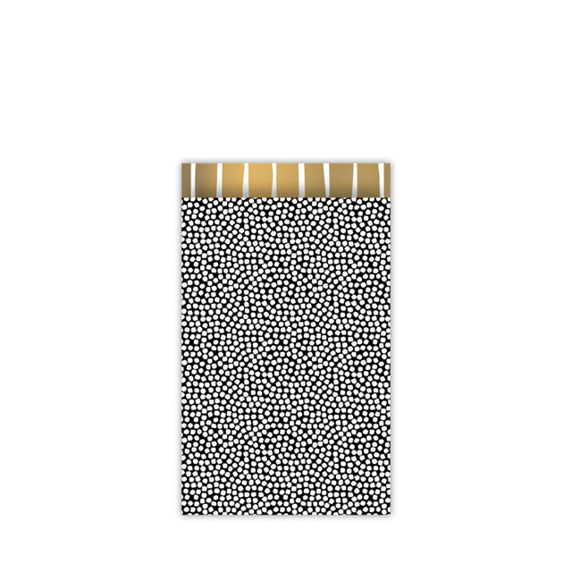 Kadozakjes | Dots and lines gold | 5 stuks