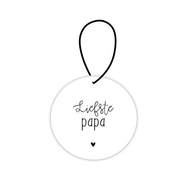 Mini roundie hanger | Liefste papa