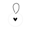 winkeltjevananne.nl Mini roundie hanger | Hartje