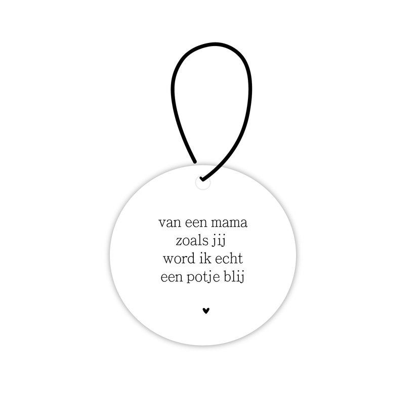 Mini roundie hanger | Van een mama zoals jij